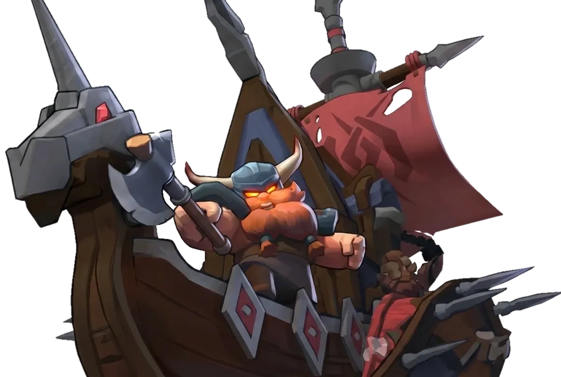 The Viking Marauder longship from the Kingshot Viking Vengeance event
