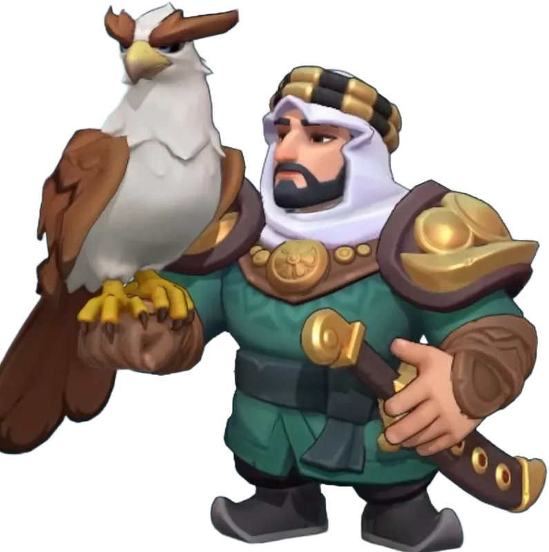 Fahd, Kingshot SR hero portrait