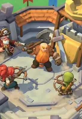 Kingshot heroes fighting in the arena