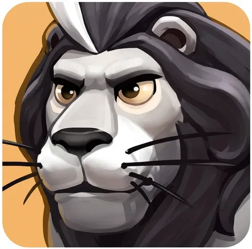 Regal White Lion pet icon in Kingshot